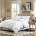 Madison Park Harlow Cama White Pieced Ruched Consolador Set